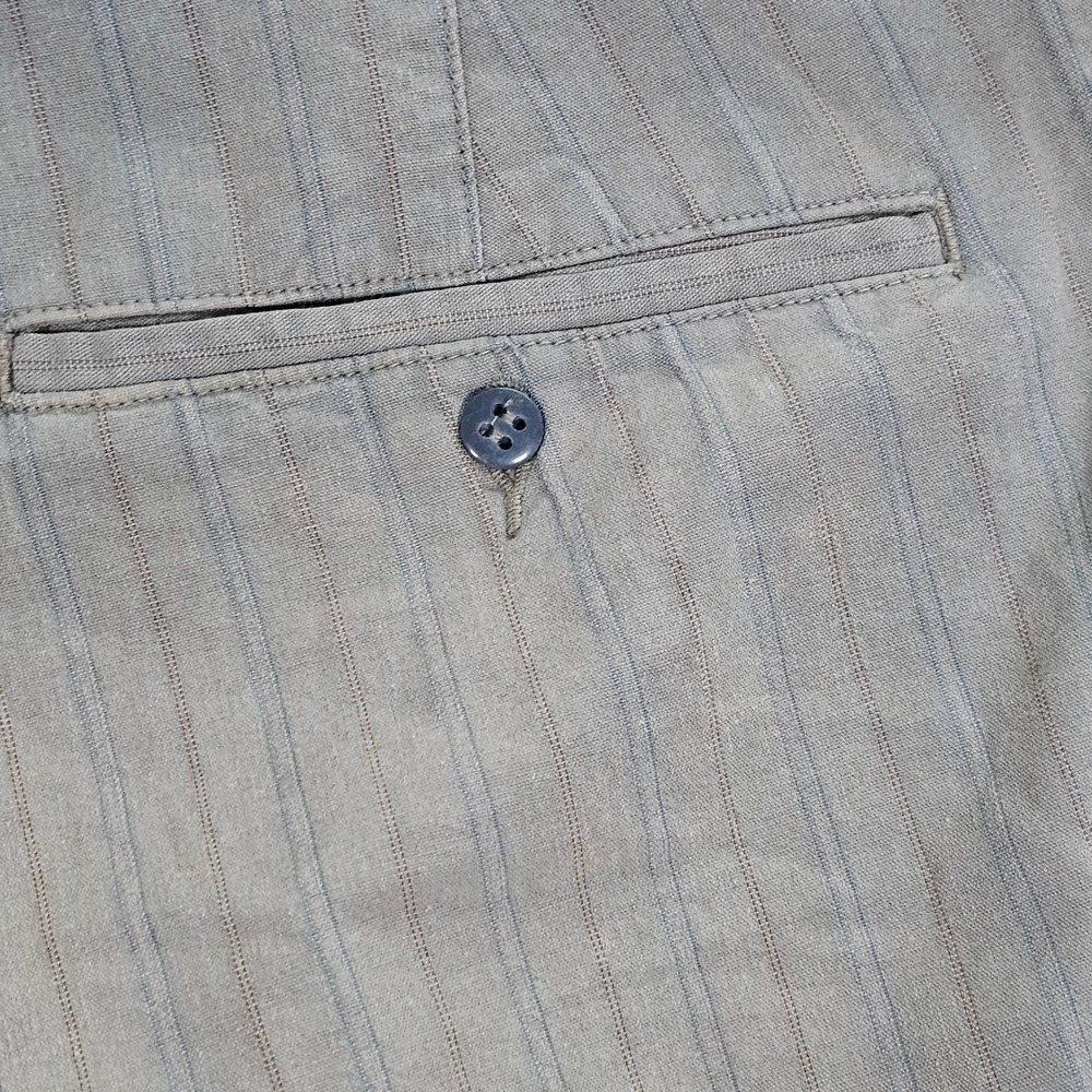 RRL Ralph Lauren Field Fit Chino Pants Mens 38x32 Maitland Stripe Grey 395 MSRP - Picture 13 of 16
